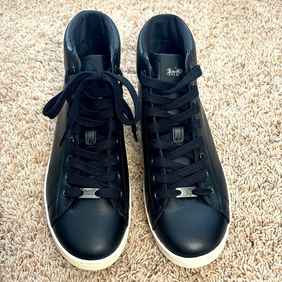 🔥Coach Sneaker High Tops🔥 - Picture 2 of 7